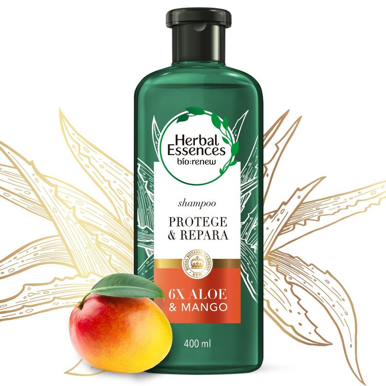 Pack 3 Shampoo Herbal Essences 6X Aloe & Mango 400ml-1