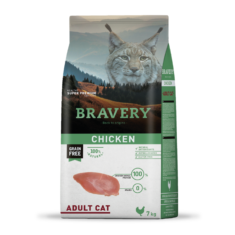 Bravery Chicken Adult Cat 7 Kg-0