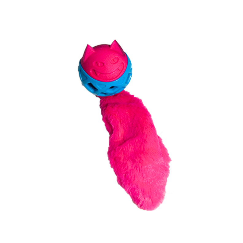 Pelota Con Cola Warrior Rosa-0