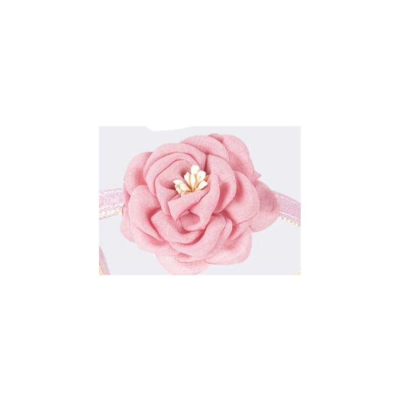 Collar De Flor Rosa para Gato-1
