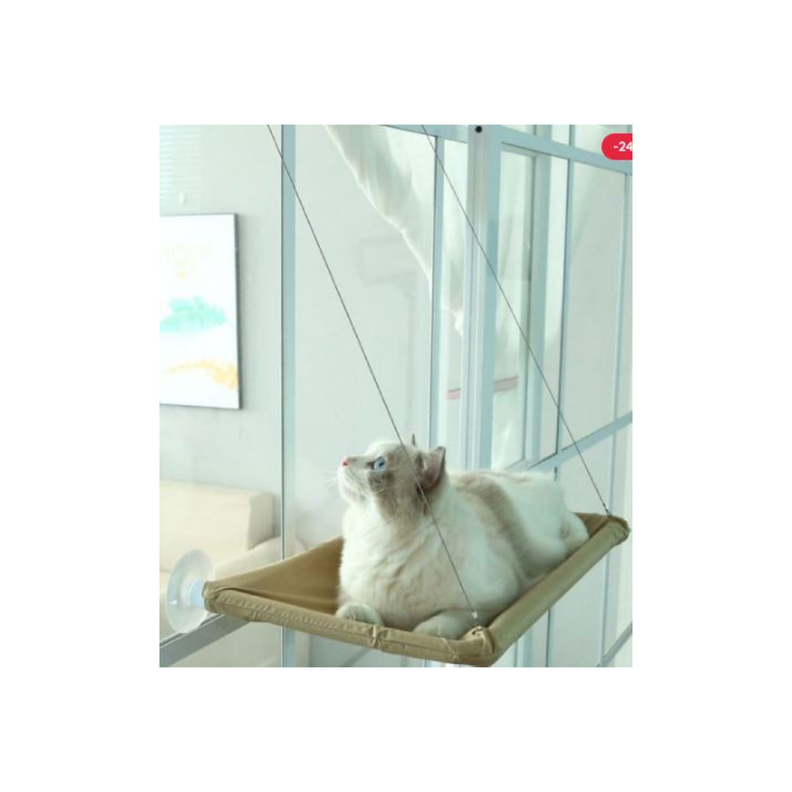 Hamaca Para Gato Con Ventosas-3