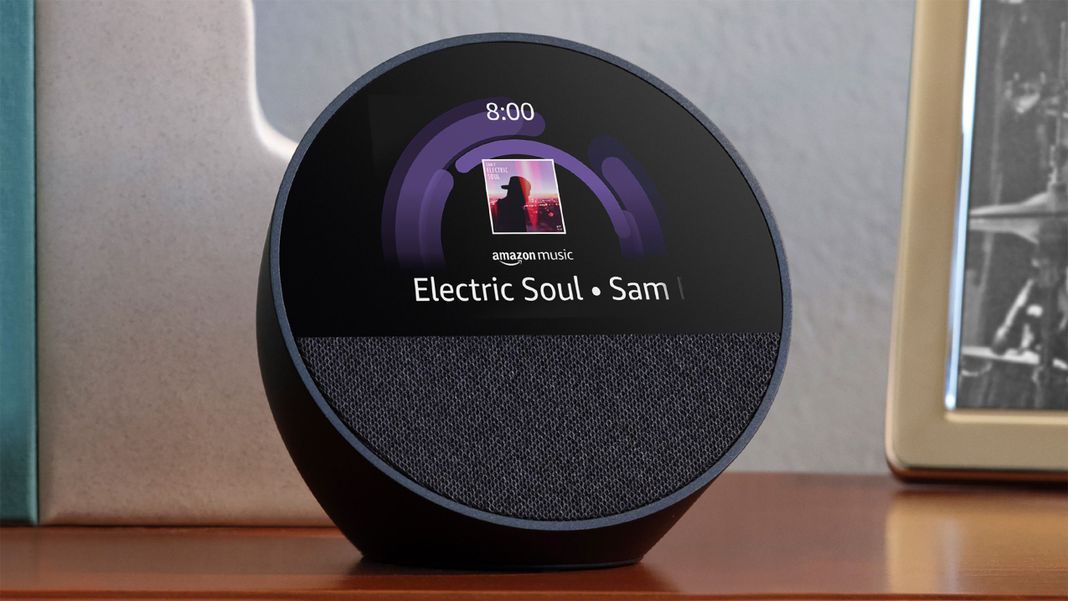 Amazon Echo Spot Bocina Inteligente - Negro-5