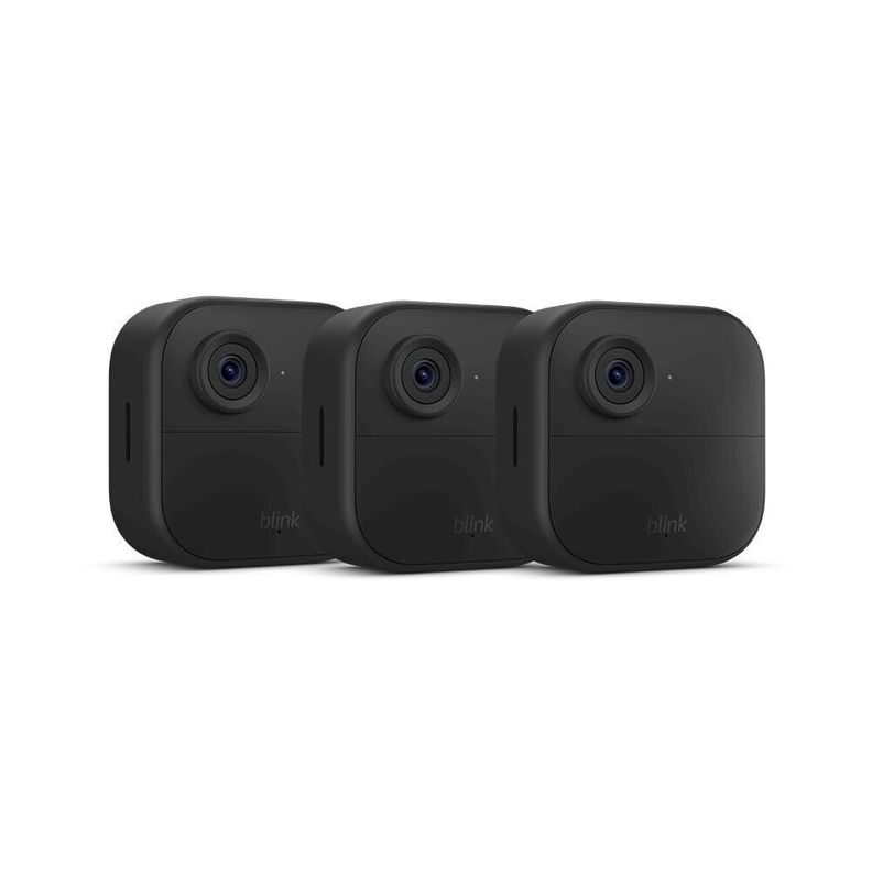 Kit De 3 Cámaras De Seguridad Blink Exteriores Full Hd -0