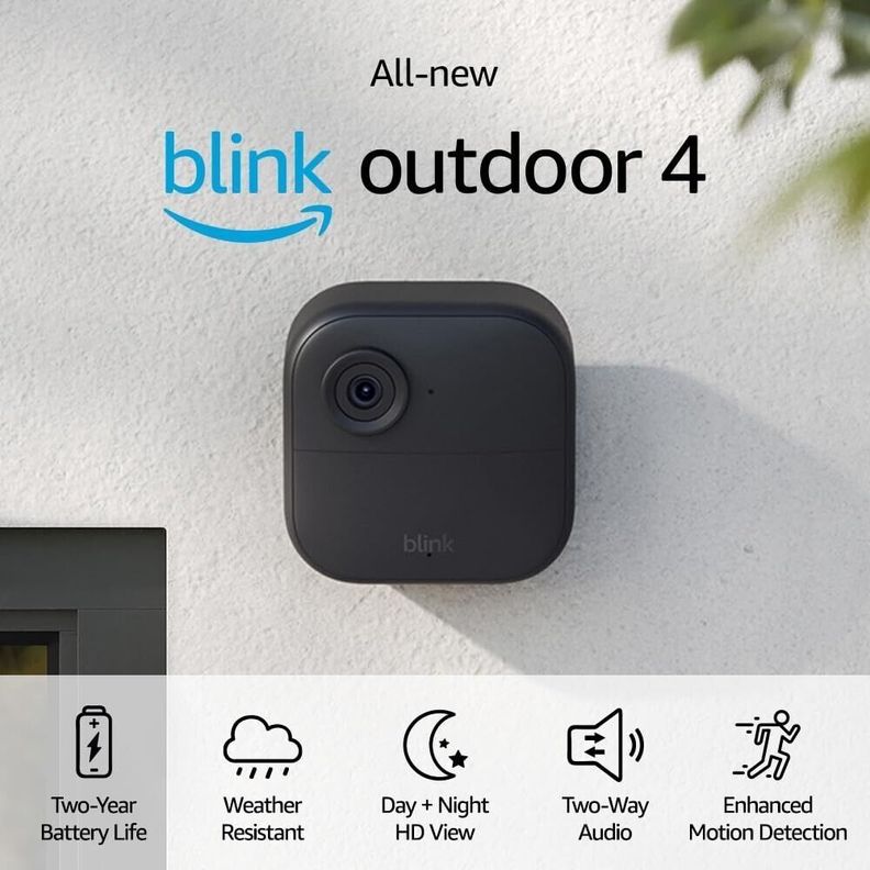 Kit De 3 Cámaras De Seguridad Blink Exteriores Full Hd -1