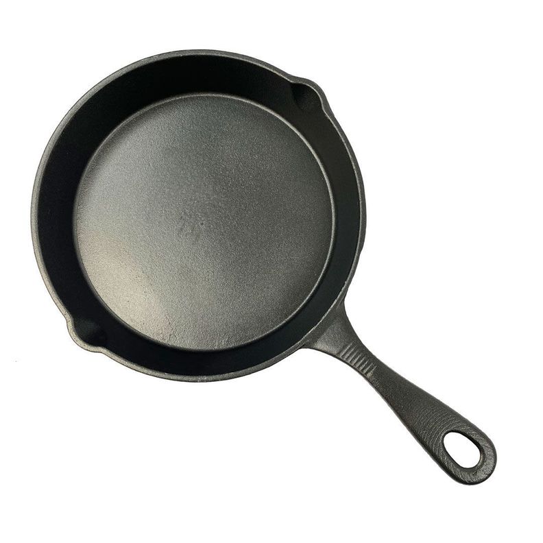 Sartén de Hierro Fundido de 35,5 cm. incluido el mango-2