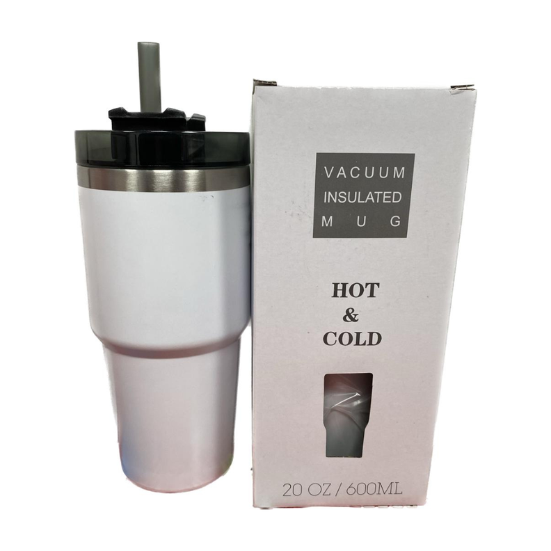 Mug Vaso térmico con bombilla rígida 600 ml.-0