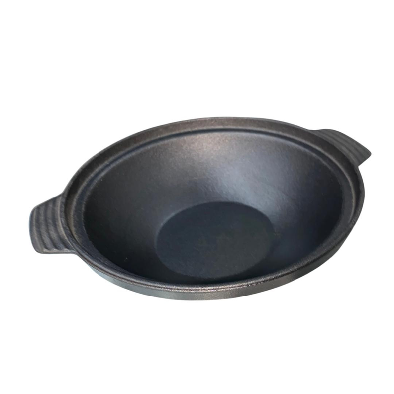 Plato de Hierro Fundido con tapa de 19cm-1