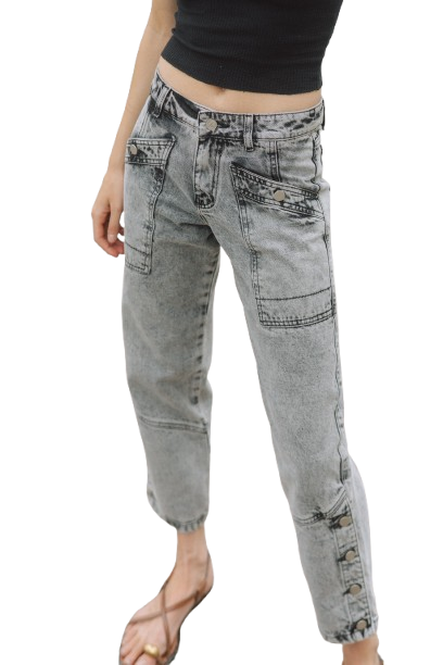 Pantalon Cayetana gris Rupha-0