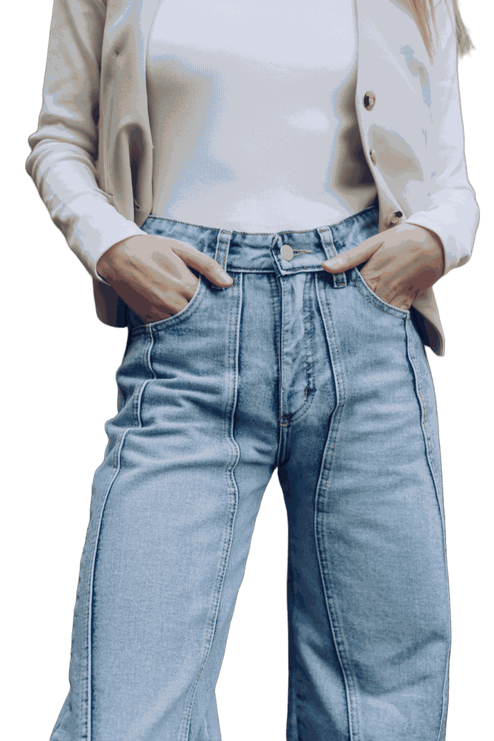 Pantalon Candela azul Rupha-1