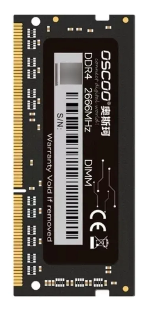 MEMORIA RAM DDR4 16GB 2666MHZ OSCOO SODIMM 12V mi notebook | Paris.cl