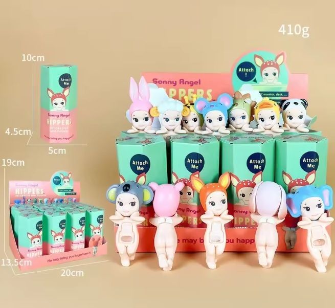 Figura Sonny Angel Para Celular Hipper Animal 12pzs Aurora beam