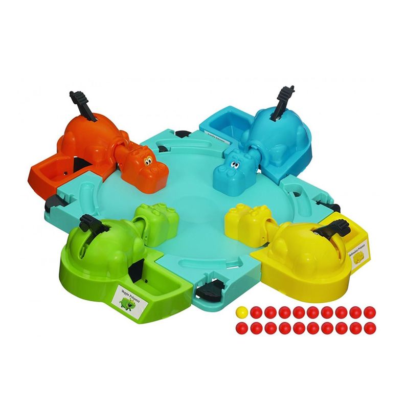 Juego De Mesa Hasbro Gaming Hippos Glotones Verde