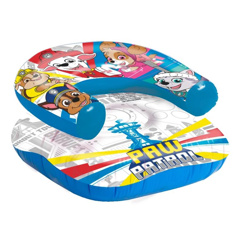 Sillon Inflable Paw Patrol Piscina Ninos Azul