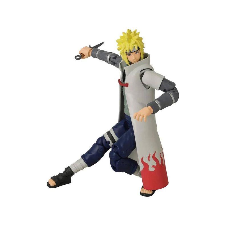 Figura 17cm Anime Heroes Namikaze Minato Bandai Amarillo