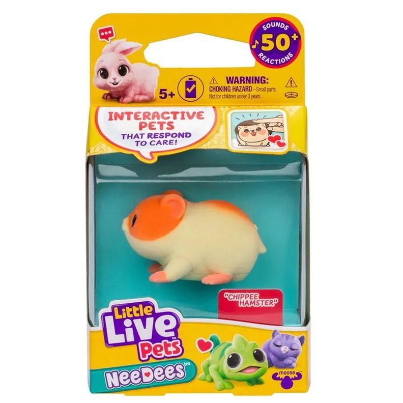 Little Live Pets Needees Chippe Hamster - 26653 Naranjo 90