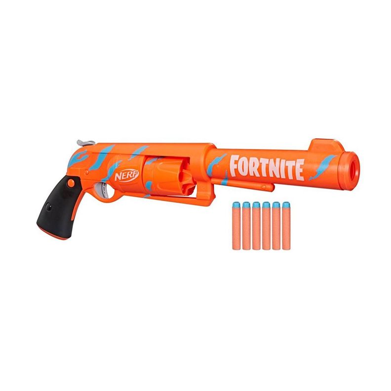 Lanzador Hasbro Nerf Fortnite 6-SH Camuflaje Naranjo