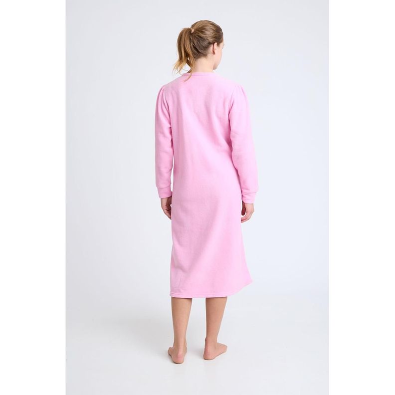 Camisa Polar Bordado Rosa Mujer 723 Beckil-1