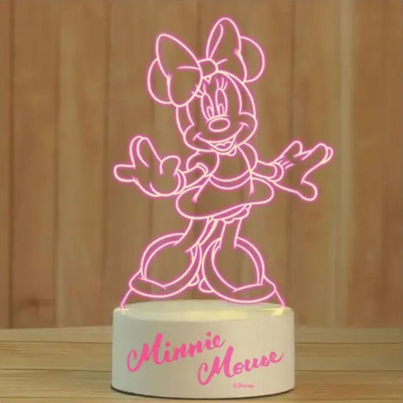Lámpara acrílico Minnie 10W 1 luz LED MNLE771-1