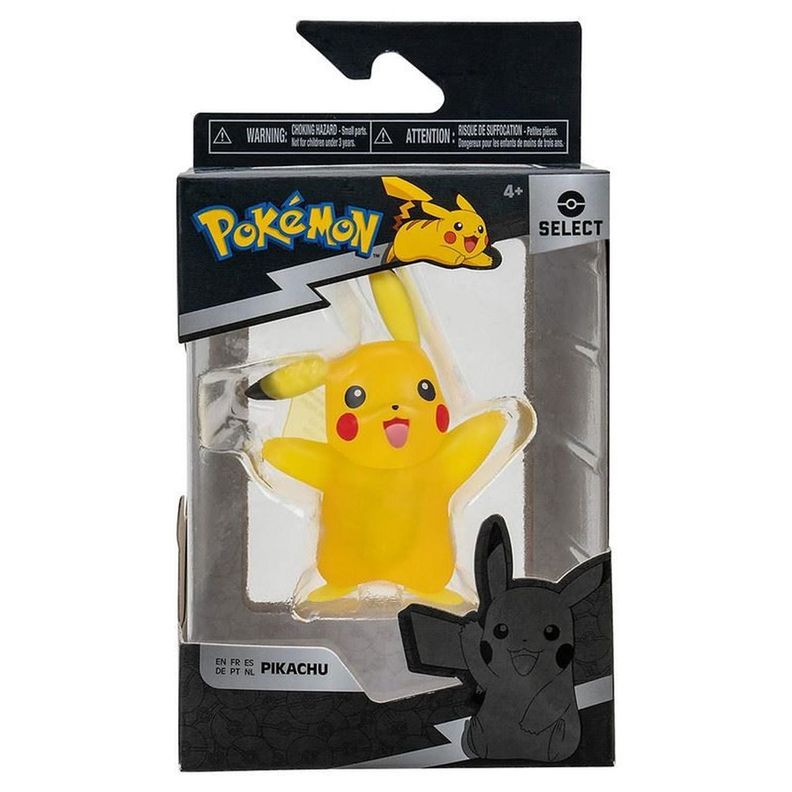 Figura Pikachu Transparente De 5 a 8 cms Pokemon Amarillo 58