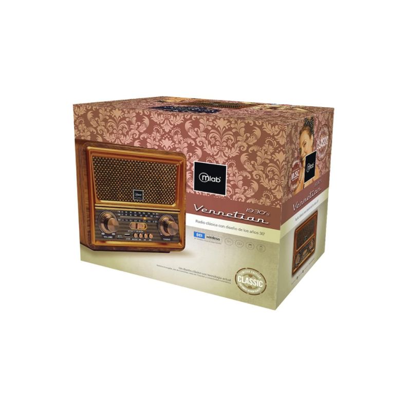 Radio Retro Vennetian Microlab 9135-3