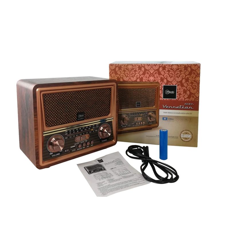 Radio Retro Vennetian Microlab 9135-4
