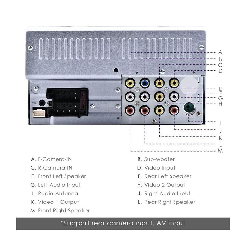 Radio 2Din Nakamichi NA-3020-2