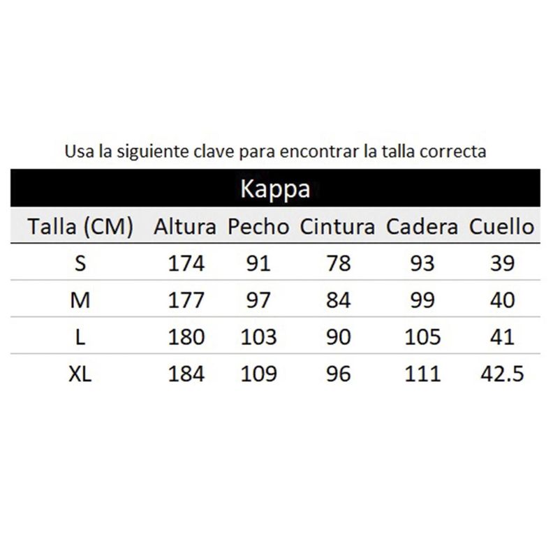 Pantalon Hombre Kappa Negro Logo Blanco-4