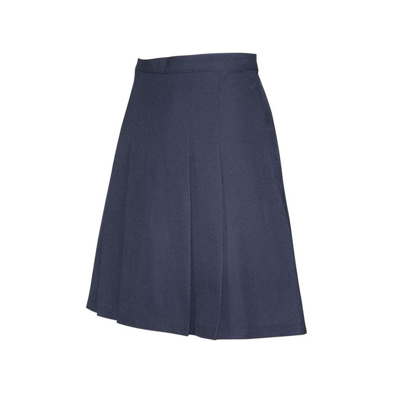 Falda Escolar Azul Marino 8 Tablas Niña-1