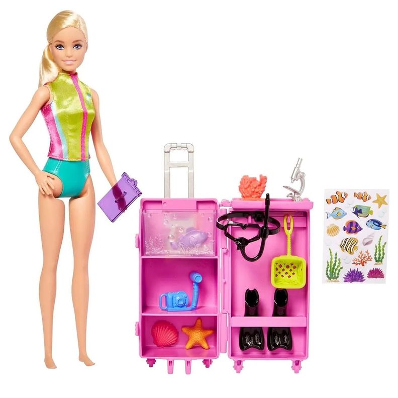 Barbie Biologa Marina - HMH26 Rosado 66