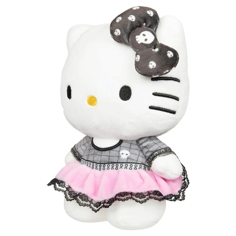 Peluche Hello Kitty - Hello Kitty Punk Rosa - 20 Cm-1