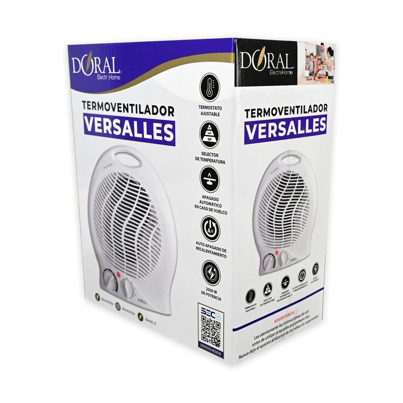 Termoventilador Versalles 2.000 W Doral-3