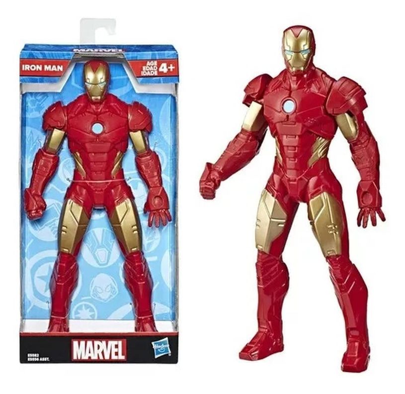 Figura Coleccionable Hasbro Iron Man Rojo 26