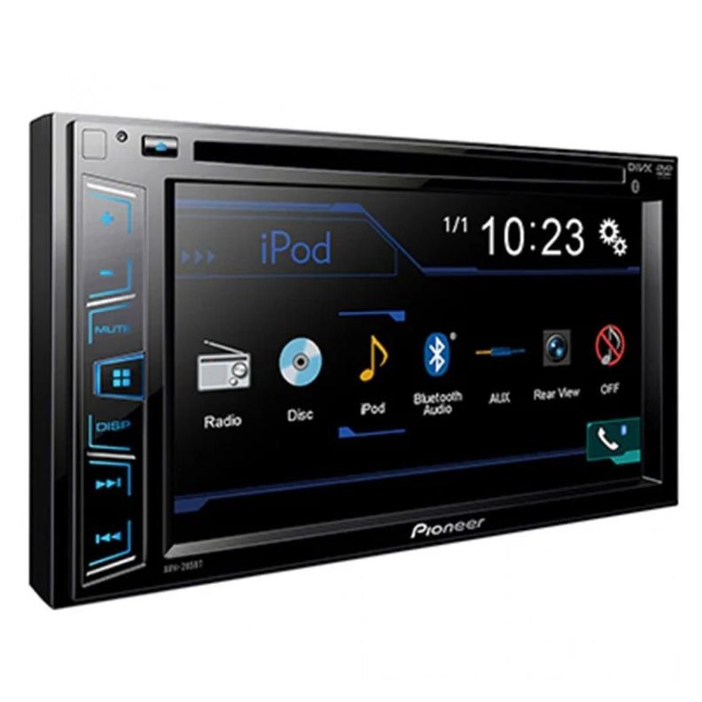 Radio Pioneer AVH-195DVD Doble Din DVD Pantalla 6.2"-1
