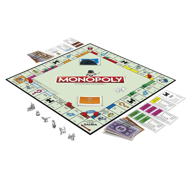 Juego de mesa Monopoly Version Clasico Blanco