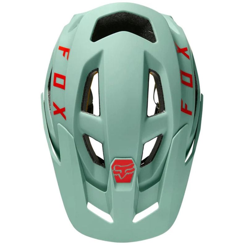 Casco Bicicleta Speedframe Mips Verde Agua Fox-2