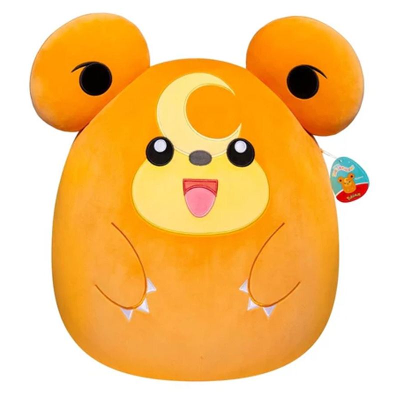 Peluche Pokemon Squishmallows Teddiursa - SQP00039 Naranjo 5