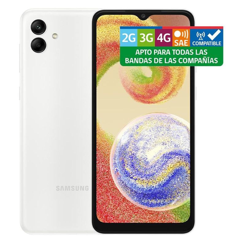 Galaxy A04 Blanco 128Gb Samsung Chip Claro-4