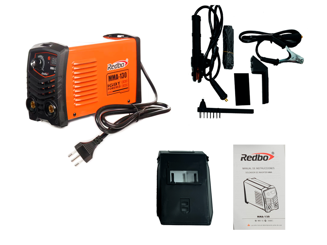 Soldadora Inverter Profesional REDBO MMA-130-3