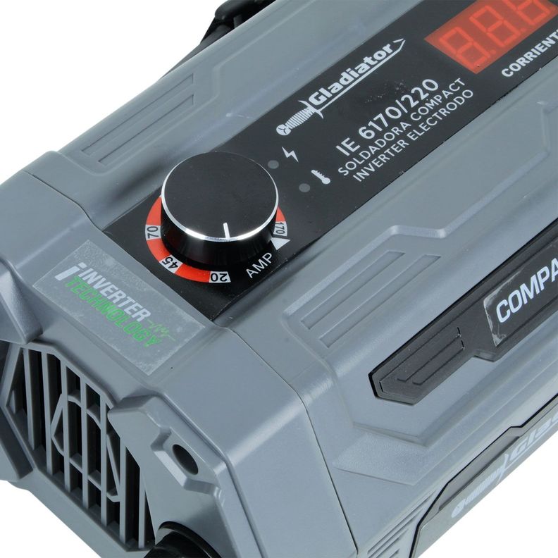Soldadora Inverter Arco Manual 170amp IE 6170/220 Gladiator-4
