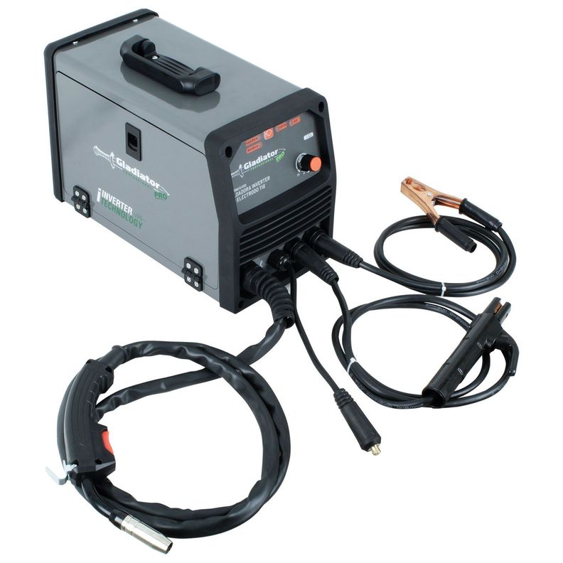 SOLDADORA 160 AMP MIG GAS-FLUX-ARCO MANUAL-TIG LIFT IMET 7160/220 GLADIATOR-0
