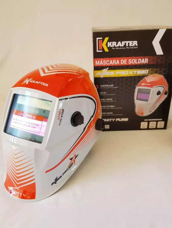Mascara de Soldar Fotosensible New Pro Kt820 KRAFTER-1