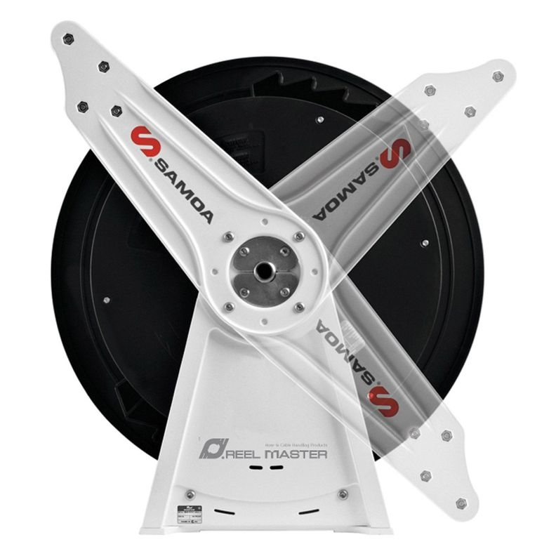 ENROLLADOR MANGUERA 1/4" ABIERTO 10M GRASA SAMOA 506300-1