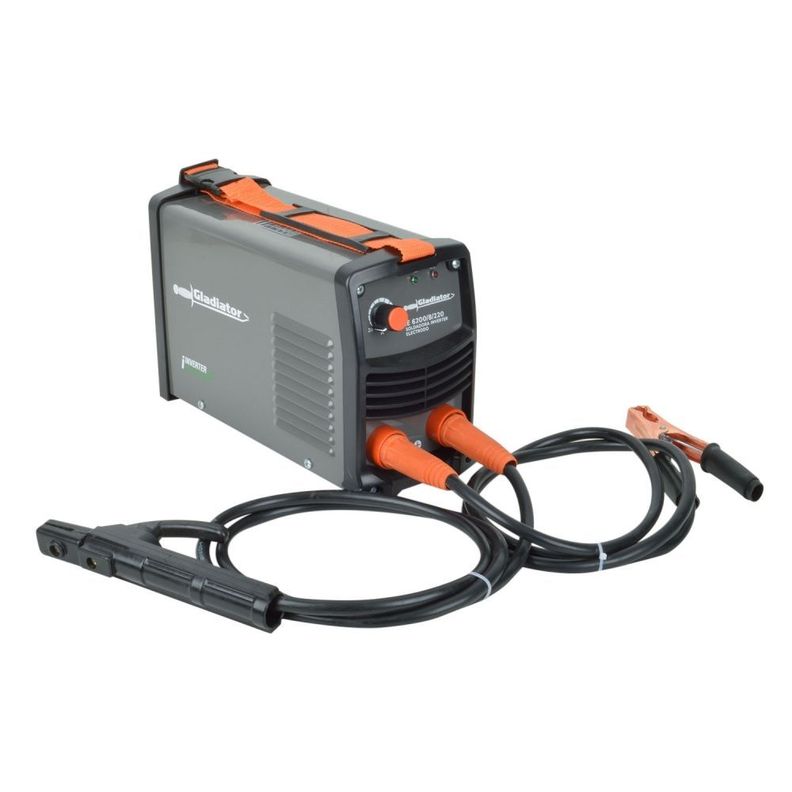 Soldadora Inverter Arco Manual 200amp + Esmeril 4 1/2 + 10 Discos de Corte Gladiator-3