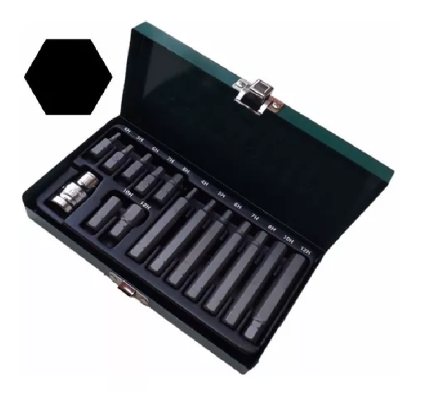 Juego Puntas Hexagonales 15 Pcs Jonnesway-2