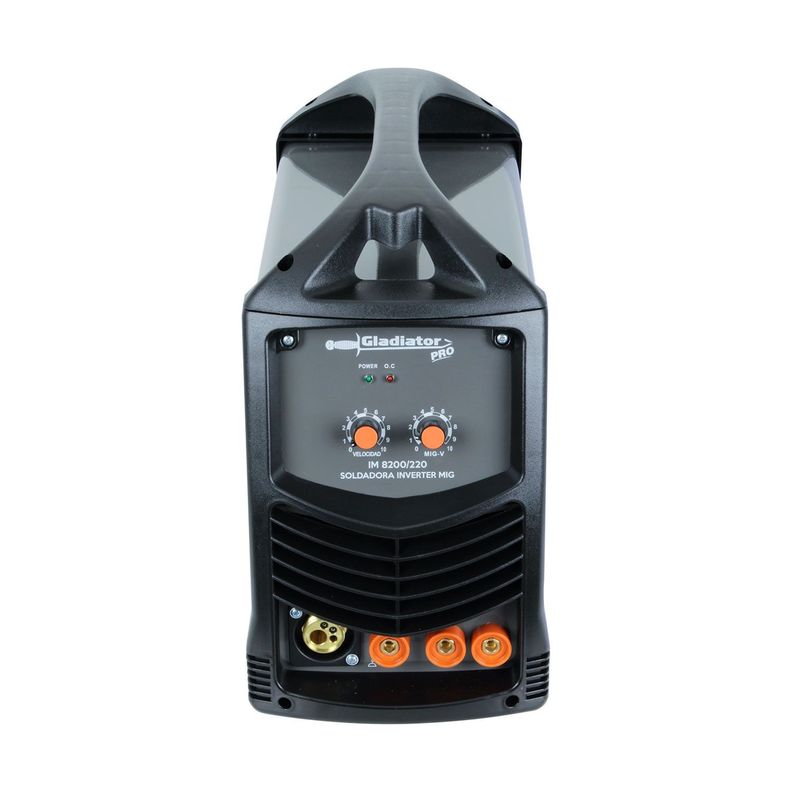 Soldadora Inverter 200amp MIG Con O Sin Gas Gladiator IM 8200-2
