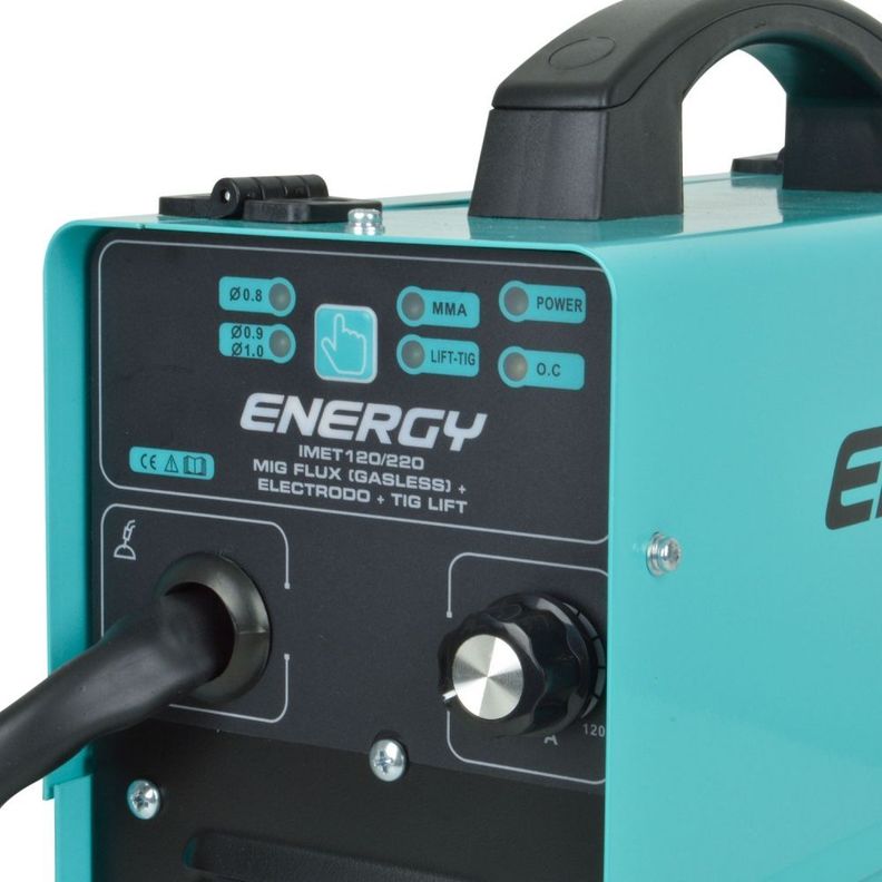 Soldadora 120amp MIG Flux - MMA -TIG IMET 120 ENERGY-2