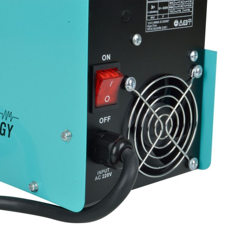 Soldadora 120amp MIG Flux - MMA -TIG IMET 120 ENERGY-4