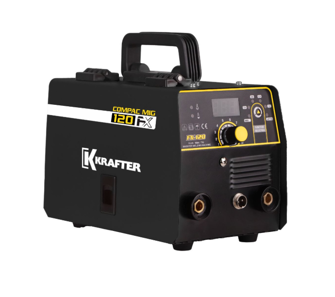 Soldadora Dual Krafter Compac Mig Fx-120 + Accesorios-0