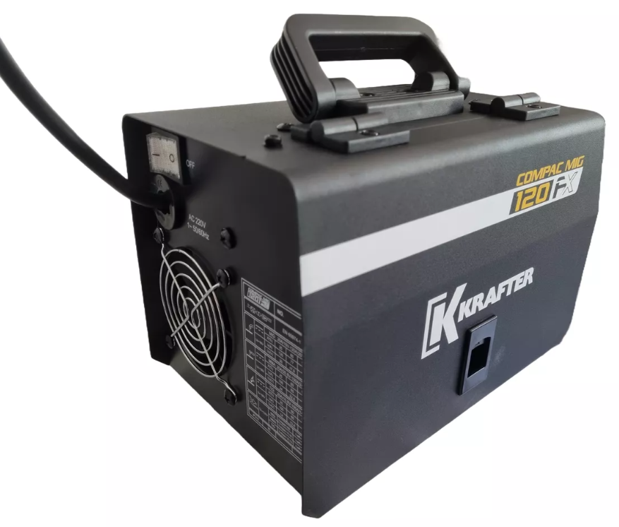 Soldadora Dual Krafter Compac Mig Fx-120 + Accesorios-2