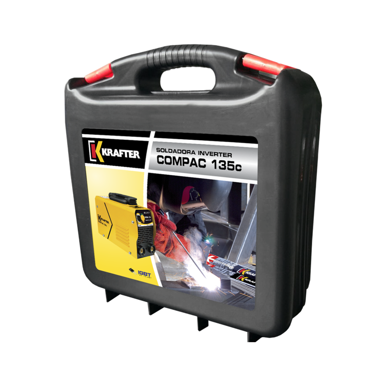Soldadora Inverter Krafter Compac 135C-2